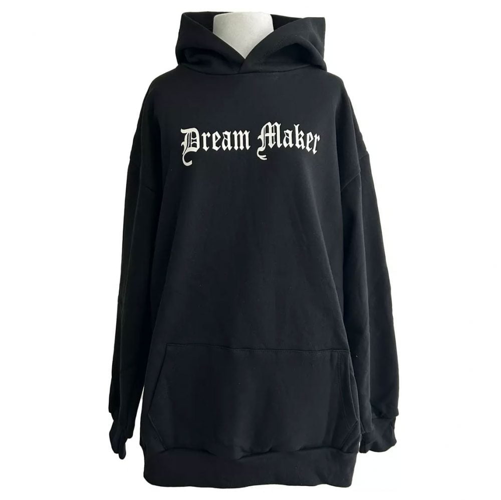 Hoodie Oversize Dream Maker Negro