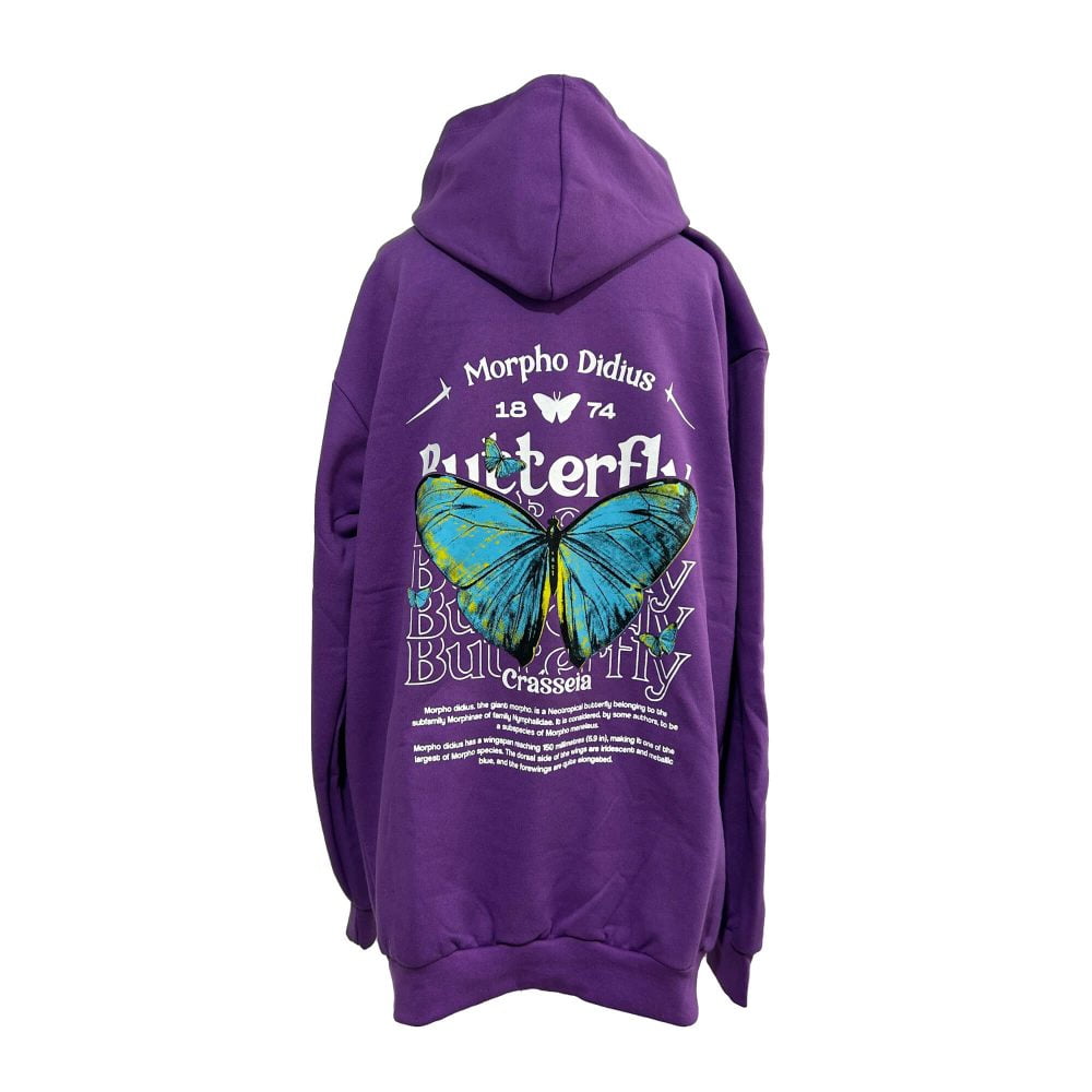 Hoodie Oversize Butterfly