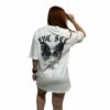 Remera Oversize World Blanca