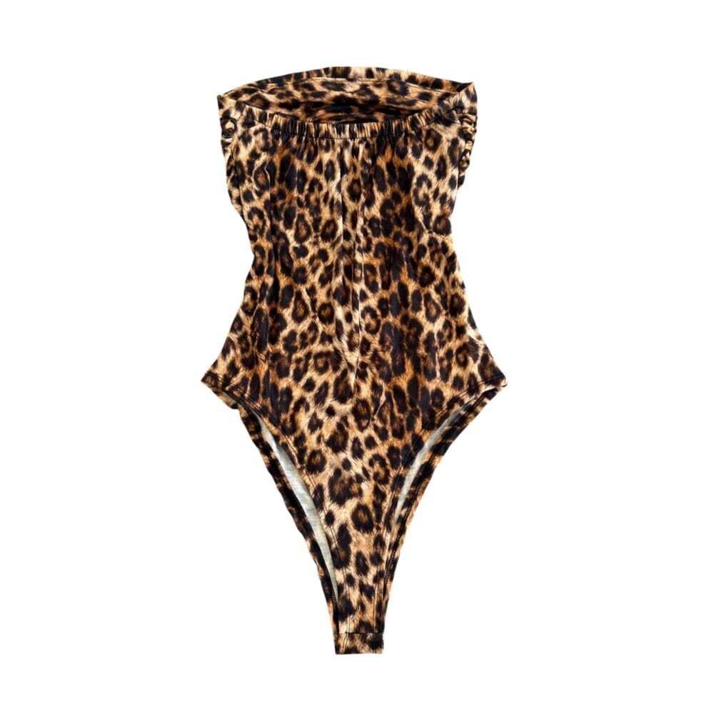 Body animal print mujer